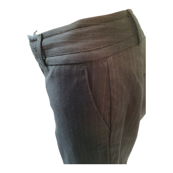 Banana Republic Trouser Martin Fit in Navy Blue with Light Blue Pinstripe in 4P - Picture 4 of 11